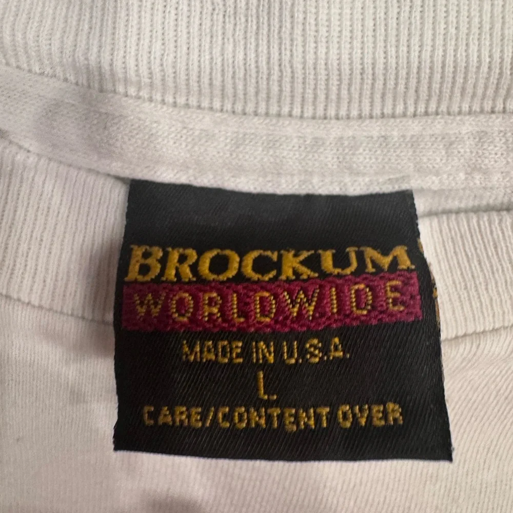 *RARE* White Rolling Stones Voodoo Lounge Tour 1995 T-shirt tour-tee - Picture 6 of 7